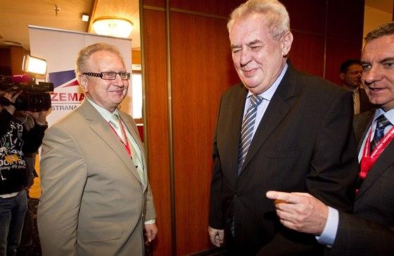 Závěr (Dost!): Jsem velmi potěšena, že Miloš Zeman podpoří hnutí Dost!